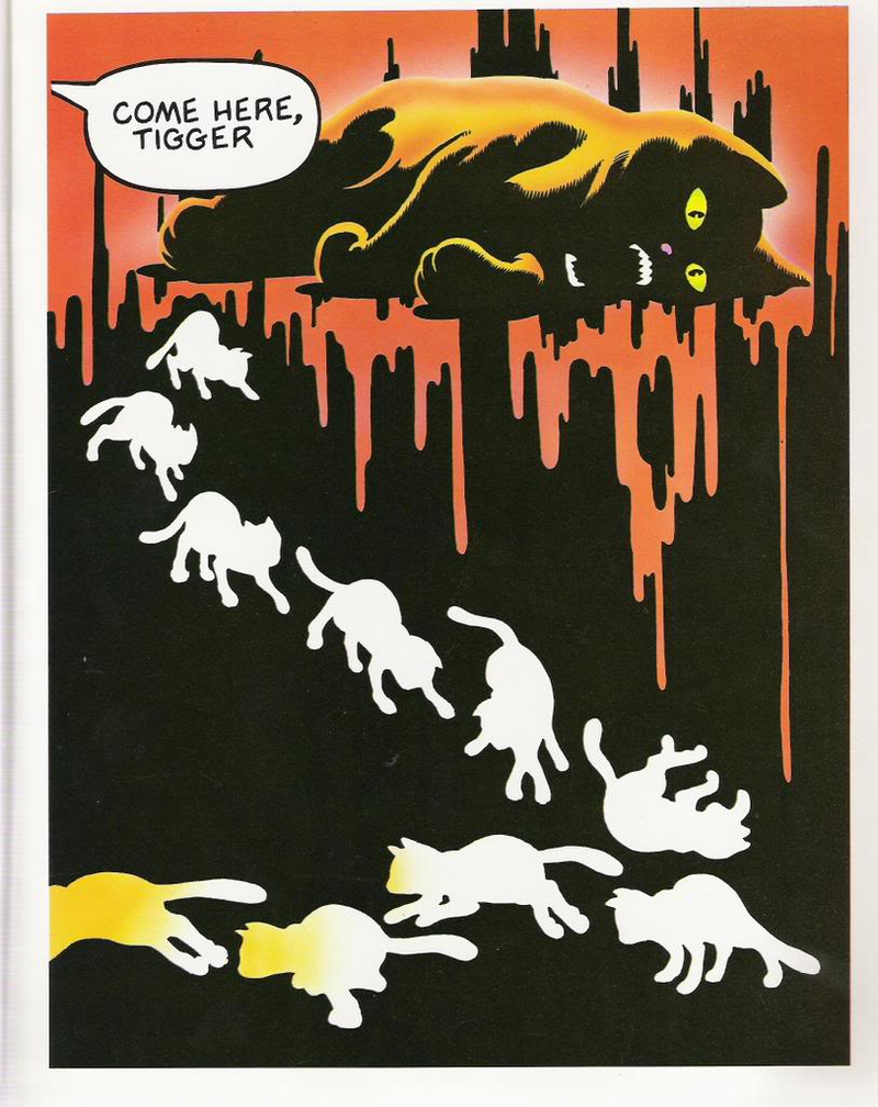 Illustration for article titled Holy crap, this is the most terrifying Garfield strip ever published